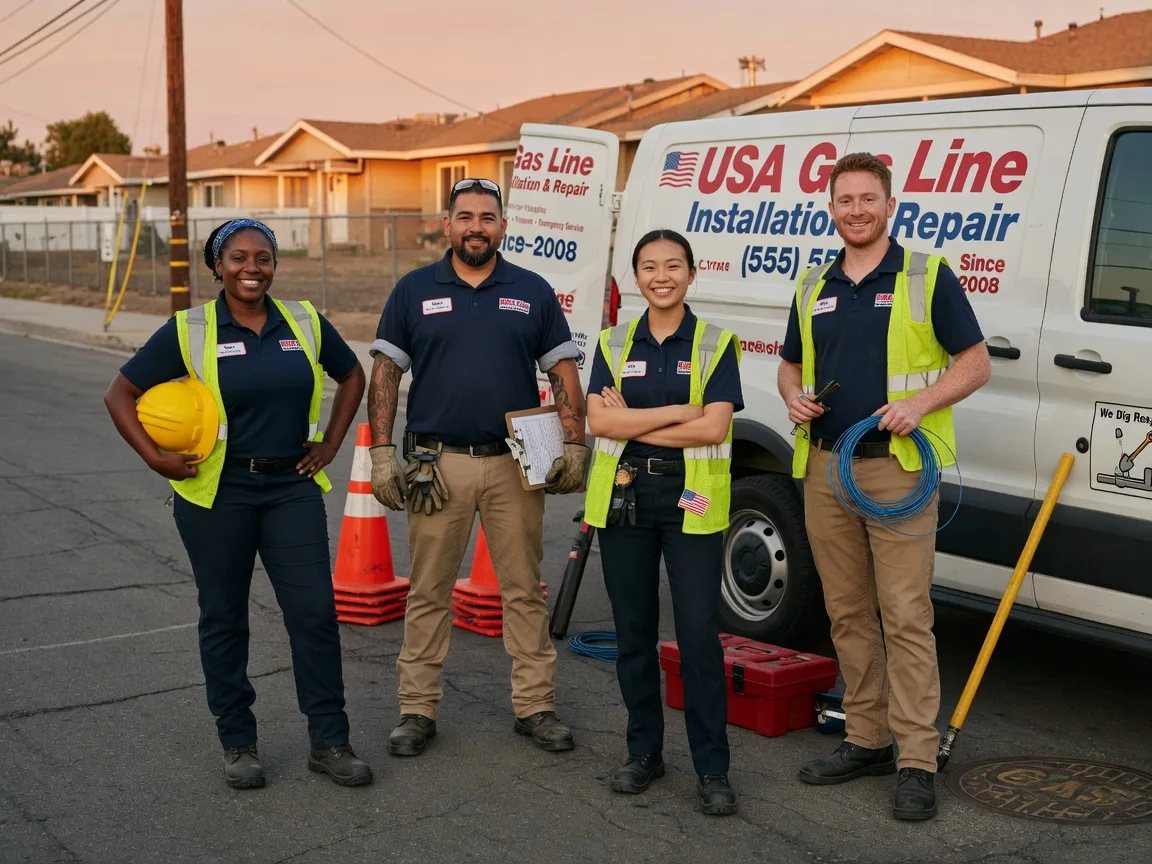 Gas Line Installation company in Eek, AK